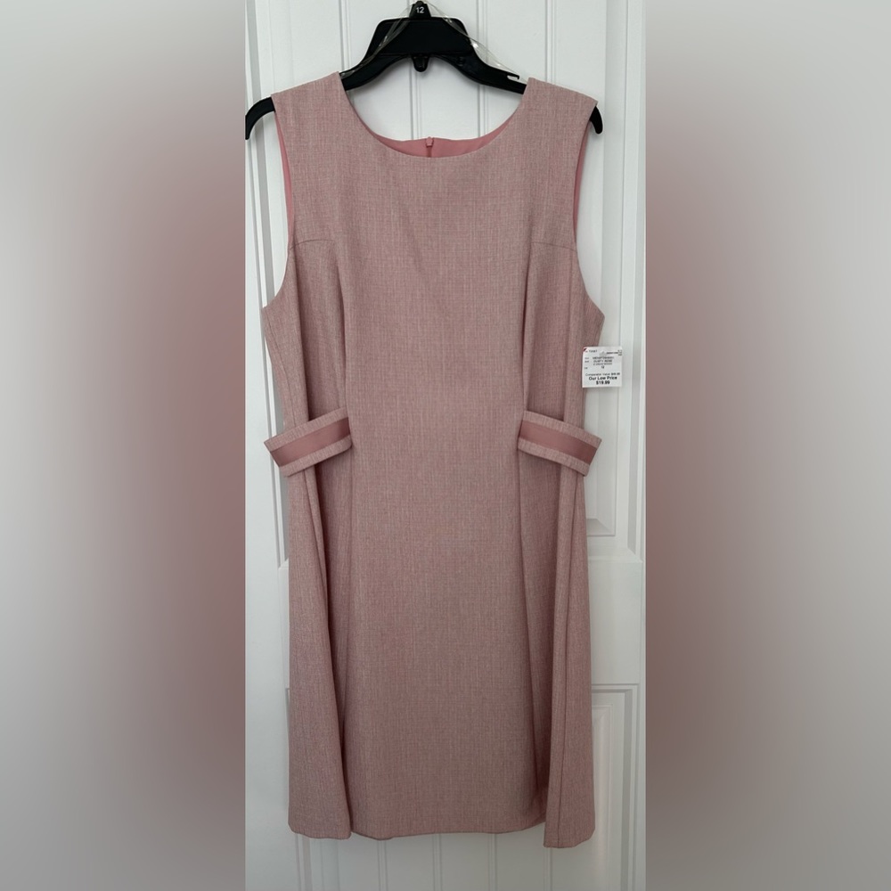 NWT Connected Apparel Dusty Rose Dress Size 12